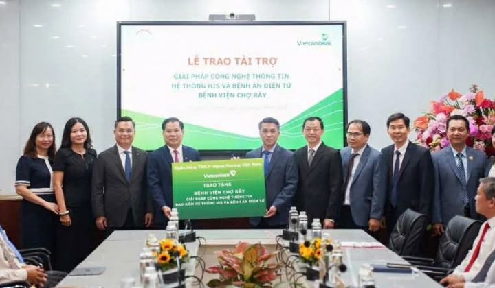 Vietcombank và Bệnh viện Chợ Rẫy hợp tác triển khai giải pháp công nghệ thông tin và bệnh án điện tử
