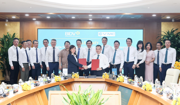 BIDV và VIMC ký kết hợp tác toàn diện giai đoạn 2025 - 2030