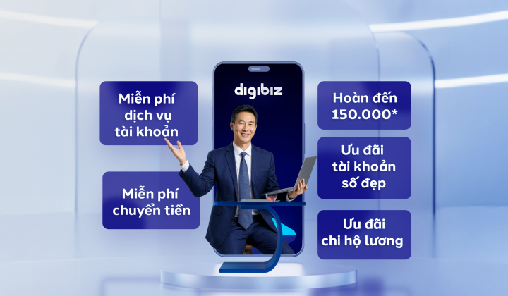 Mở mới tài khoản doanh nghiệp – Nhận ưu đãi đặc quyền cùng BVBank