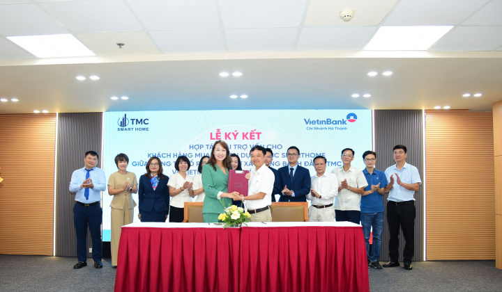 VietinBank Hà Thành tài trợ vốn cho khách hàng mua nhà TMC SMARTHOME