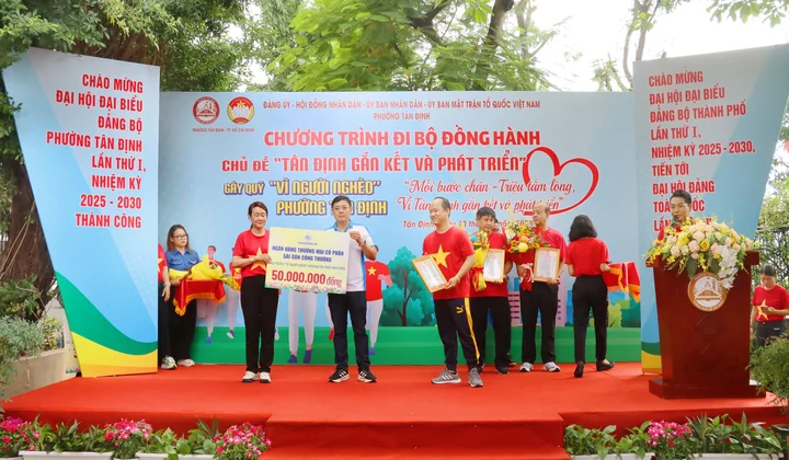 SaiGonBank Tân Định chung tay vì người nghèo