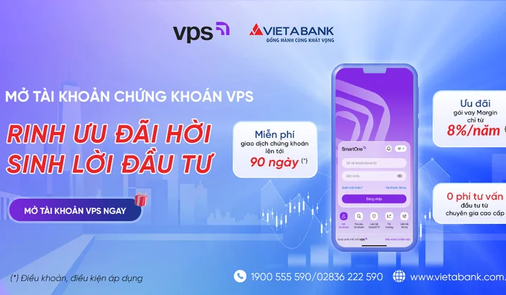 VietABank hợp tác VPS triển khai mở tài khoản chứng khoán trực tuyến