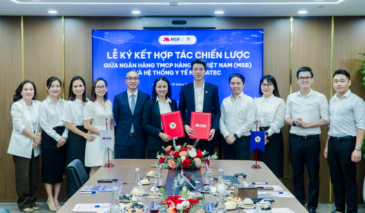 MSB và Medlatec hợp tác chăm sóc sức khỏe - tài chính toàn diện