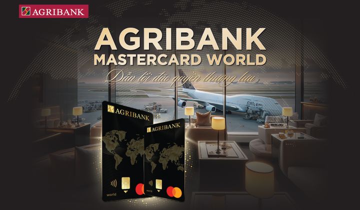 Agribank ra mắt thẻ tín dụng hạng kim cương cao cấp Mastercard World
