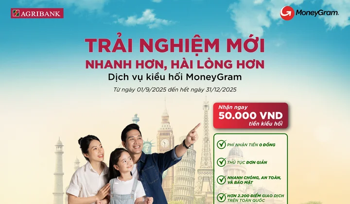 Trải nghiệm mới cùng Moneygram – Nhanh hơn, hài lòng hơn