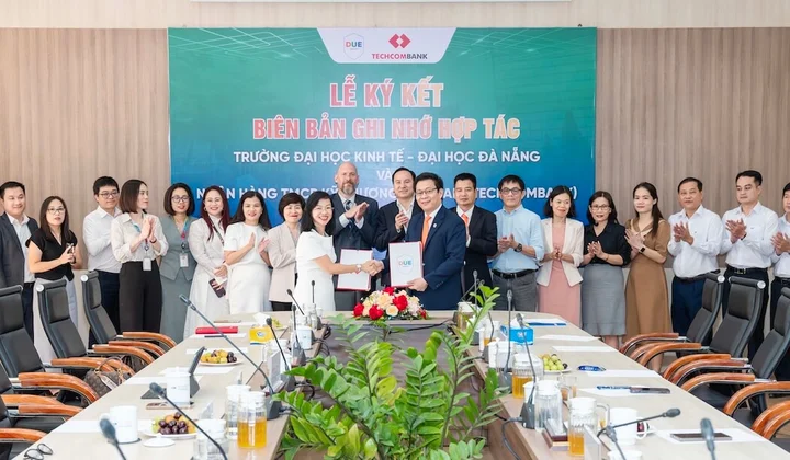 Techcombank hợp tác chiến lược với Trường Đại học Kinh tế – Đại học Đà Nẵng, phát triển nguồn nhân lực cho Trung tâm Tài chính Quốc tế