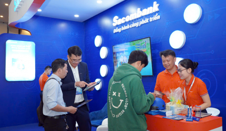 Sacombank mang loạt giải pháp quản lý tài chính đến Tech4Life 2025
