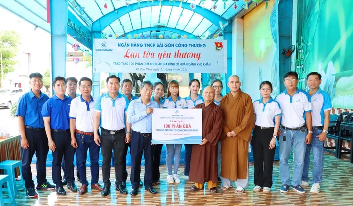 SaiGonBank lan tỏa yêu thương, đồng hành cùng cộng đồng