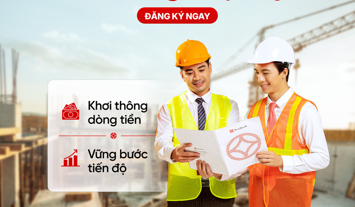 SeABank tháo “nút thắt” vốn cho doanh nghiệp xây lắp