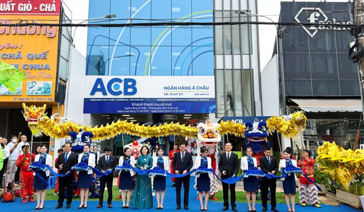 ACB khai trương trụ sở mới phòng giao dịch Xuân Lộc