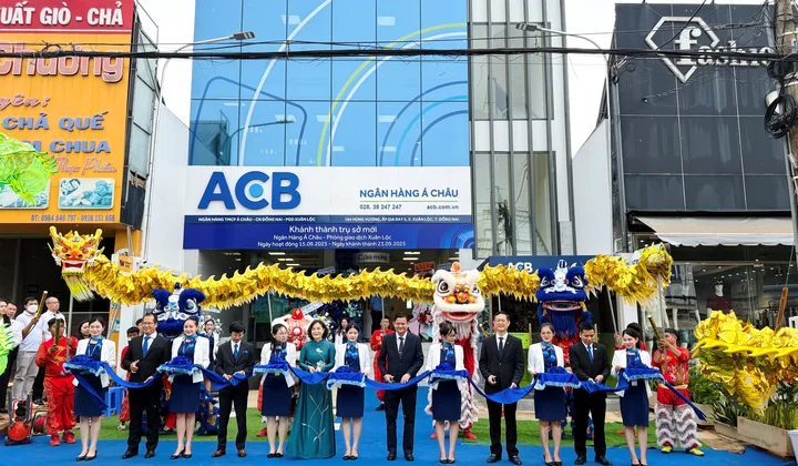 ACB khai trương trụ sở mới phòng giao dịch Xuân Lộc