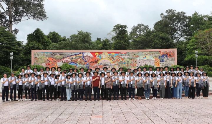 Đảng bộ Vietcombank về nguồn và trao an sinh xã hội tại tỉnh Tây Ninh