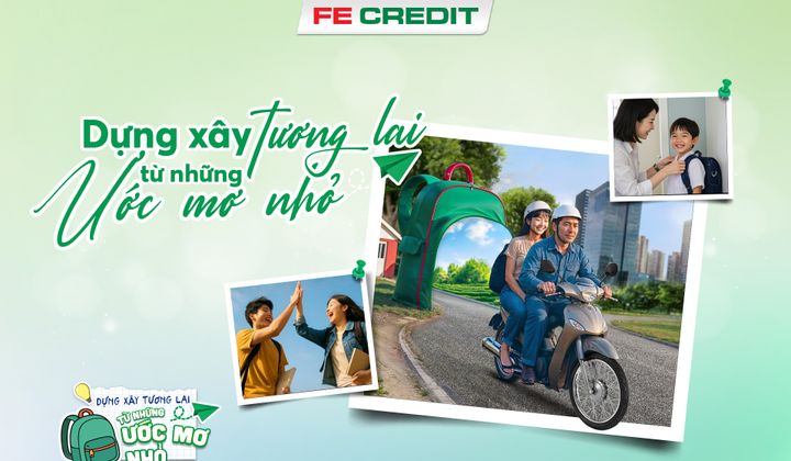 FE CREDIT tiếp sức mùa tựu trường 2025 với 4 chương trình ưu đãi