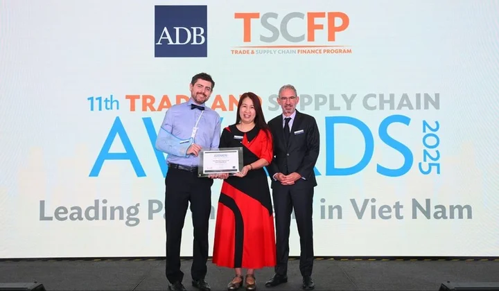 TPBank được ADB vinh danh với hai giải thưởng lớn trong lĩnh vực tài trợ thương mại