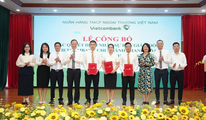 Vietcombank kiện toàn nhân sự một số chi nhánh tại Thanh Hoá