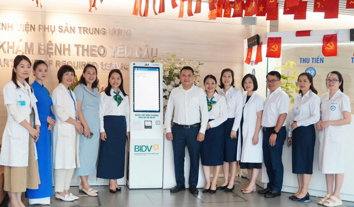 BIDV cùng Bệnh viện Phụ sản Trung ương thúc đẩy chuyển đổi số y tế