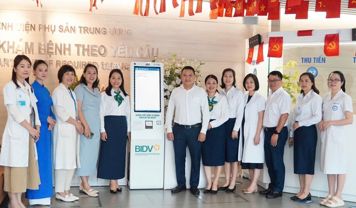BIDV cùng Bệnh viện Phụ sản Trung ương thúc đẩy chuyển đổi số y tế