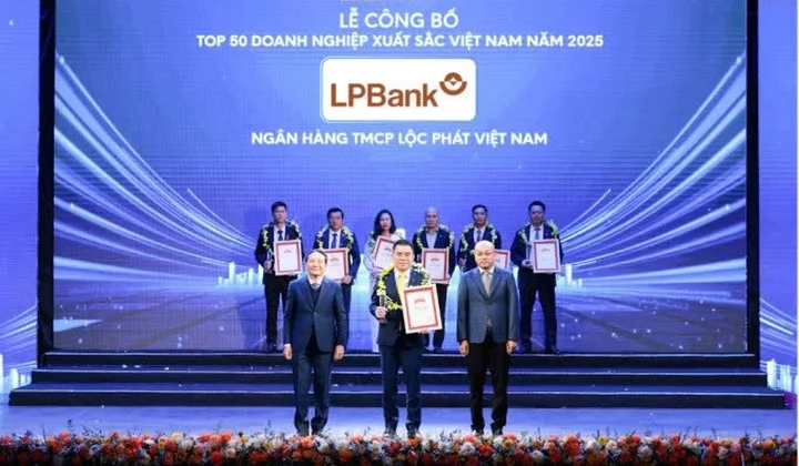 LPBank lọt Top 50 Doanh nghiệp xuất sắc Việt Nam