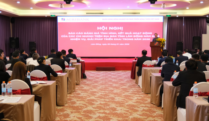 Agribank tiếp tục giữ vai trò ngân hàng chủ lực tại Lâm Đồng