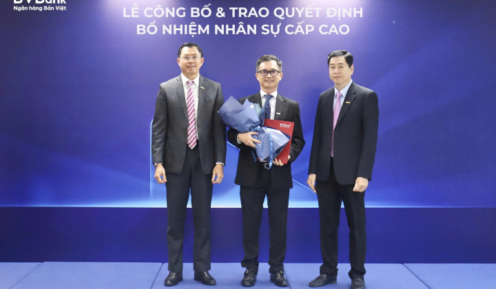 BVBank bổ nhiệm nhân sự cấp cao – Phó Tổng giám đốc và Kế toán trưởng
