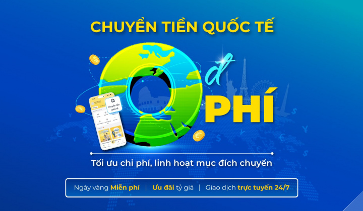 PVcomBank ưu đãi chuyển tiền quốc tế cho khách hàng cá nhân