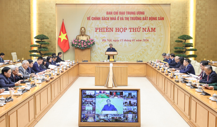 Phó Thống đốc NHNN Nguyễn Ngọc Cảnh tham dự Phiên họp thứ 5 của Ban chỉ đạo Trung ương về chính sách nhà ở và thị trường bất động sản