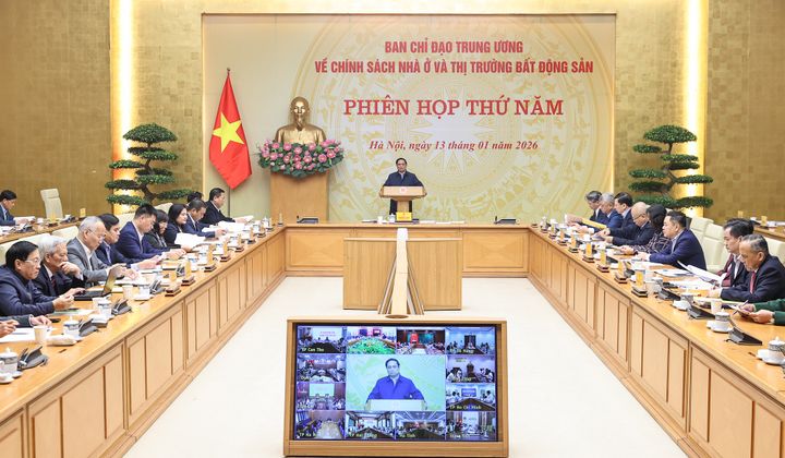 Phó Thống đốc NHNN Nguyễn Ngọc Cảnh tham dự Phiên họp thứ 5 của Ban chỉ đạo Trung ương về chính sách nhà ở và thị trường bất động sản