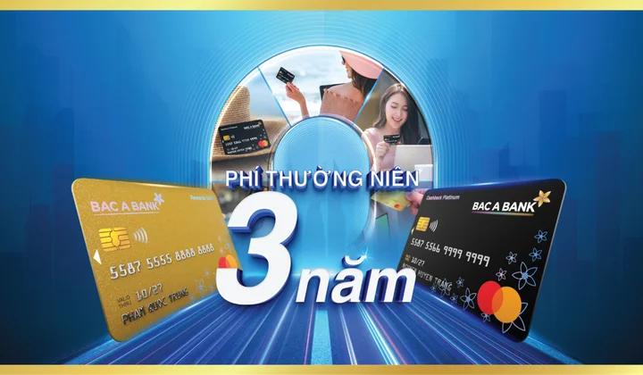 Bac A Bank tung ưu đãi thẻ tín dụng “0 phí”, đón sóng chi tiêu đầu năm 2026