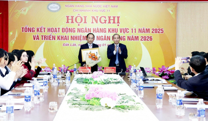 Ngân hàng Nhà nước Khu vực 11 tổng kết hoạt động năm 2025, triển khai nhiệm vụ ngân hàng năm 2026