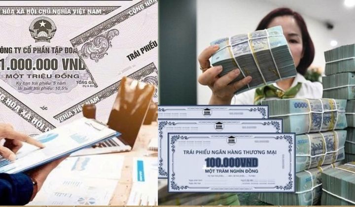 Banks lead the bond market with nearly 590 trillion VND