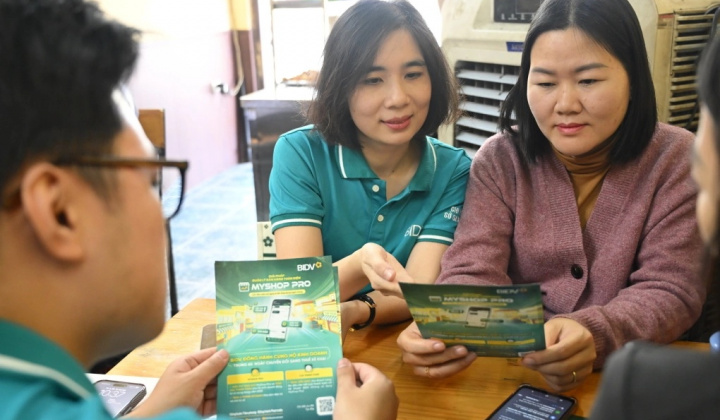 BIDV hỗ trợ hộ kinh doanh làm quen với các quy định thuế mới