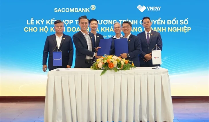 SACOMBANK, VNPAY launch digital payment, tax-filing solutions for businesses