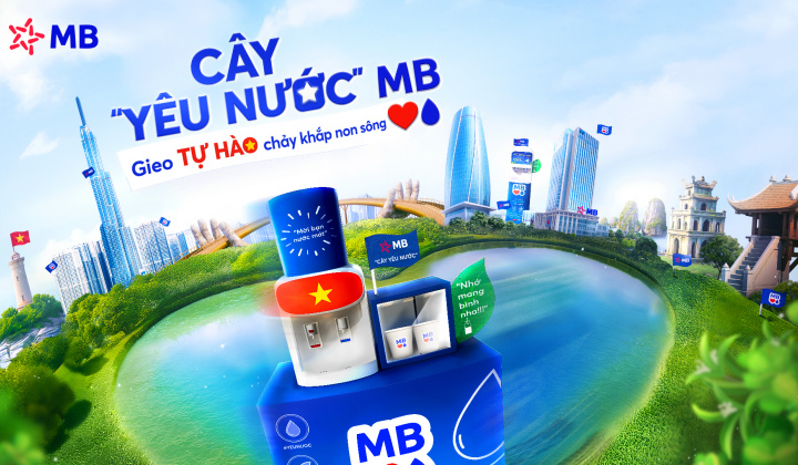Cây “Yêu nước” MB nâng tầm trải nghiệm khách hàng