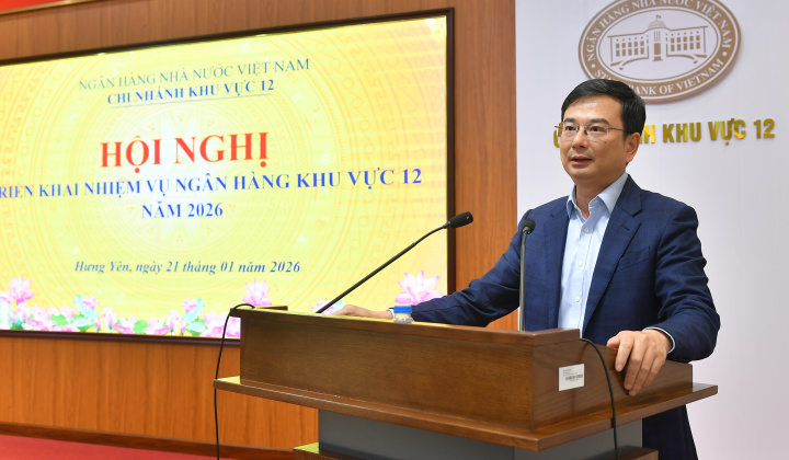 Hội nghị triển khai nhiệm vụ ngân hàng Khu vực 12 năm 2026