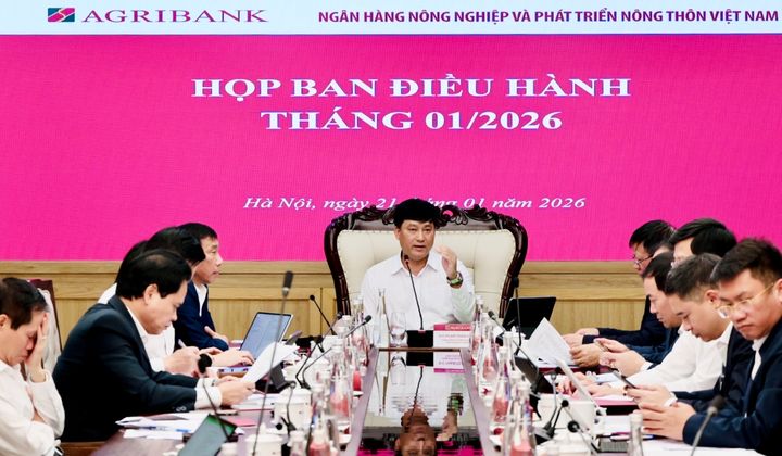 Agribank triển khai Nghị quyết 01, giao kế hoạch kinh doanh năm 2026