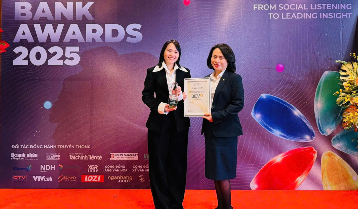 BIDV là Ngân hàng có sự kiện Văn hóa và Giải trí ấn tượng nhất 2025