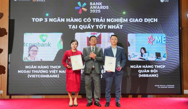 Lấy trải nghiệm khách hàng làm thước đo, Bank Awards 2025 vinh danh 18 hạng mục giải thưởng
