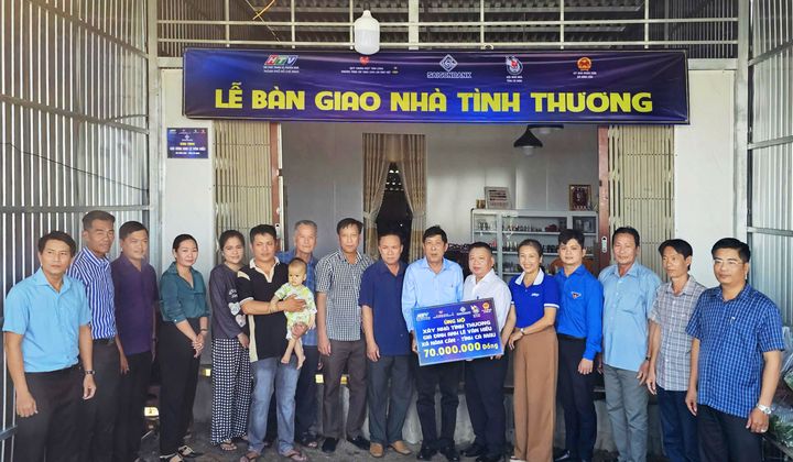 Saigonbank đồng hành trao nhà tình thương tại xã Năm Căn, tỉnh Cà Mau