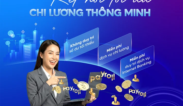 KienlongBank hỗ trợ doanh nghiệp với dịch vụ chi lương 0 đồng