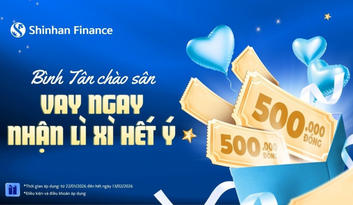 Shinhan Finance khai trương Điểm Giới thiệu Dịch vụ Bình Tân