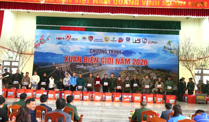 BIDV lan tỏa nghĩa tình đến đồng bào và chiến sĩ vùng biên