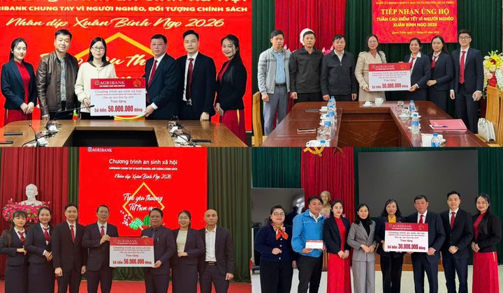 Agribank “Trao yêu thương – Tết trọn vẹn”