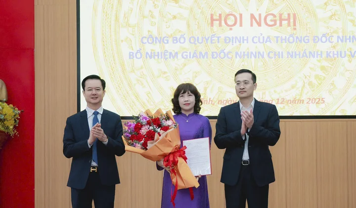 Bổ nhiệm Giám đốc Ngân hàng Nhà nước Chi nhánh khu vực 8