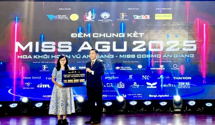 Vietcombank An Giang đồng hành cùng cuộc thi hoa khôi sinh viên Trường Đại học An Giang