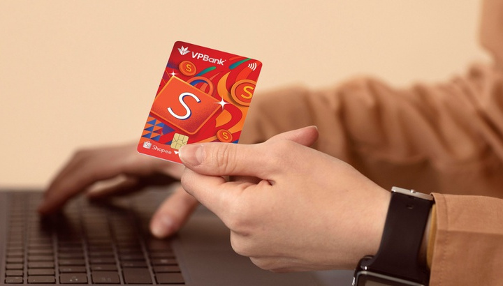 VPBank ra mắt thẻ tín dụng hoàn tới 12% Shopee xu