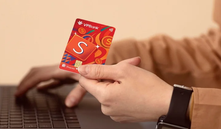 VPBank ra mắt thẻ tín dụng hoàn tới 12% Shopee xu