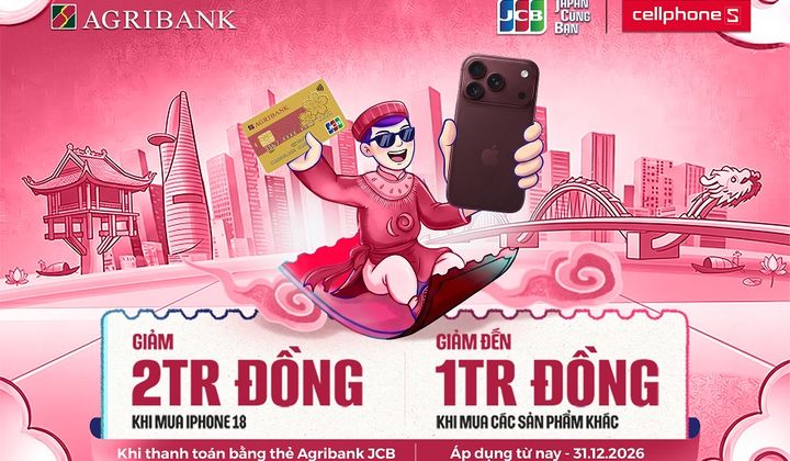 Agribank triển khai loạt ưu đãi cho chủ thẻ JCB dịp cuối năm