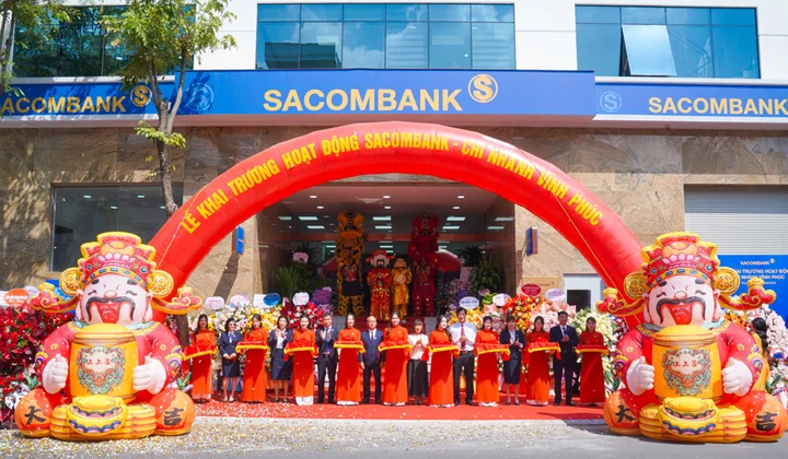 SACOMBANK khai trương Chi nhánh Vĩnh Phúc