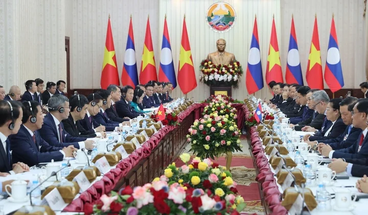 Thống đốc Phạm Đức Ấn tháp tùng Thủ tướng Chính phủ Lê Minh Hưng thăm chính thức Lào và Campuchia