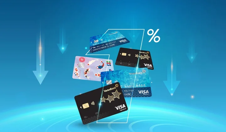 VietinBank giảm mức thanh toán tối thiểu thẻ tín dụng quốc tế còn 1%